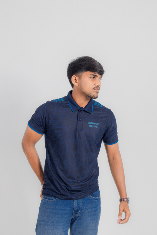 DOUBLE BLUES Polo T-shirt