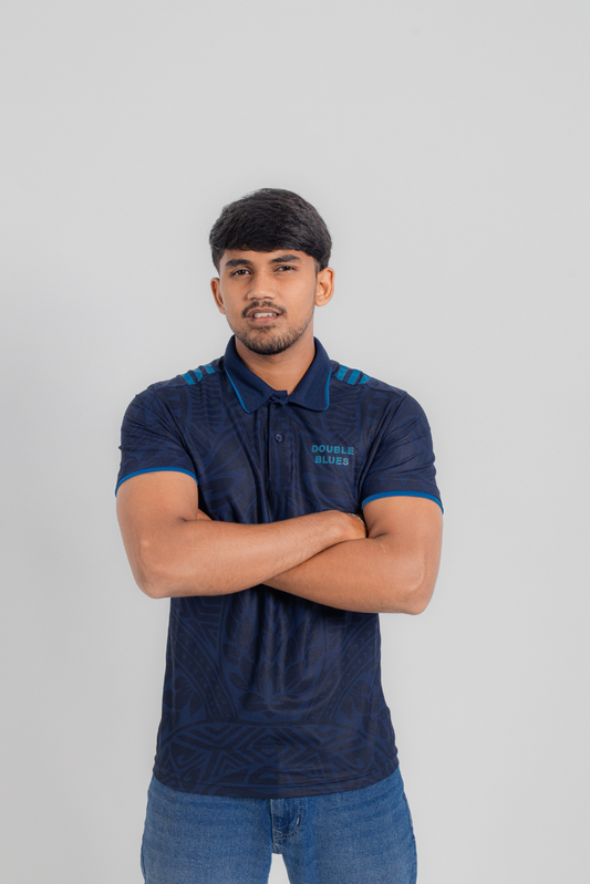 DOUBLE BLUES Polo T-shirt
